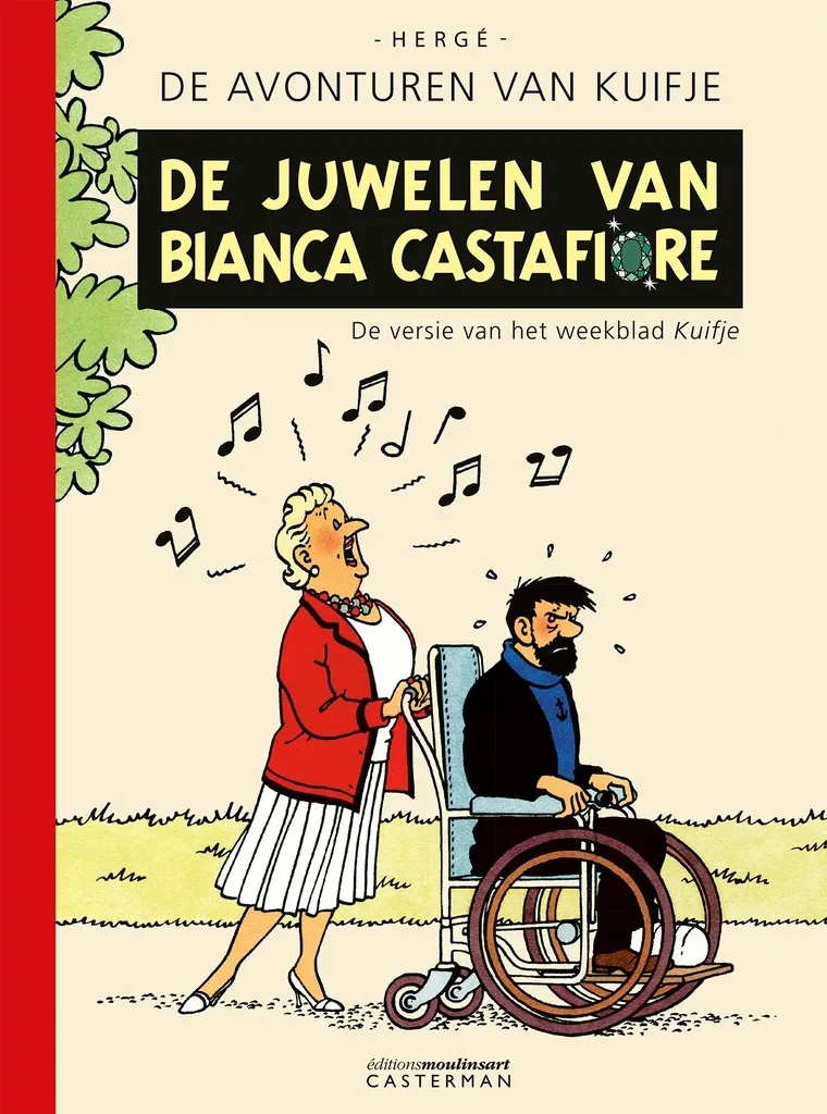 Kuifje 21 De juwelen van Bianca Castafiore (originele versie uit het weekblad Kuifje)