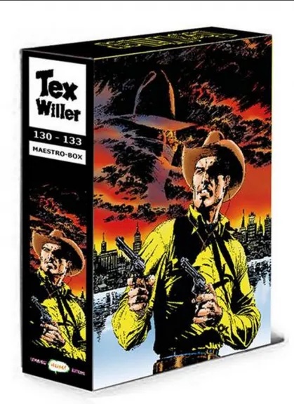 Tex Willer Pocket 130-133 VOLLE BOX