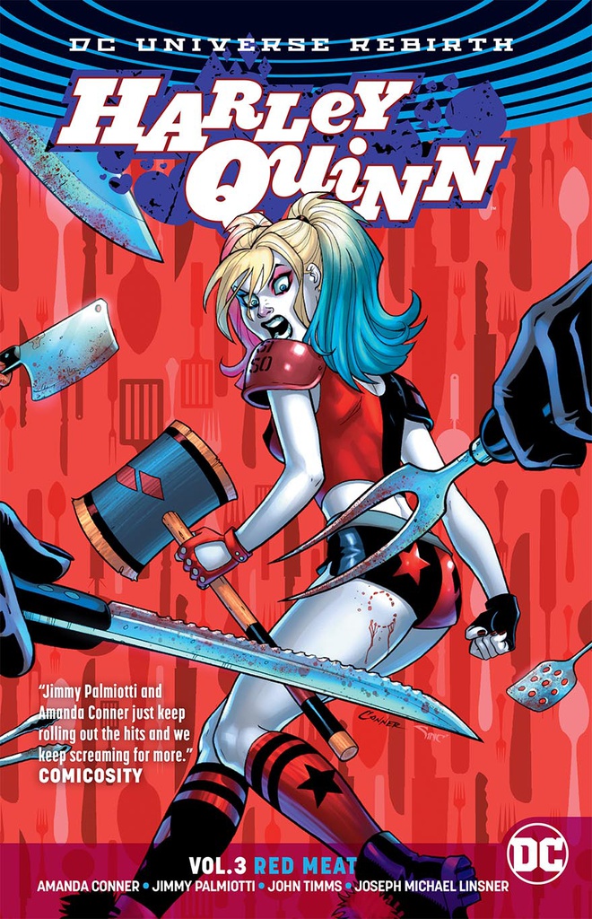 HARLEY QUINN 3 RED MEAT (REBIRTH)