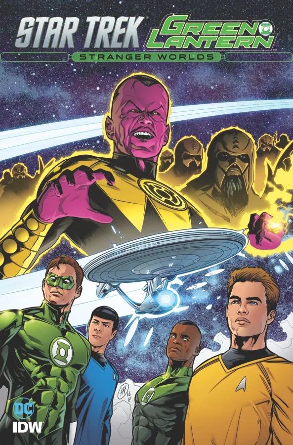 STAR TREK GREEN LANTERN 2 STRANGER WORLDS