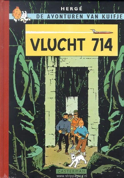 Kuifje Facsimile Kleur 21 Vlucht 714