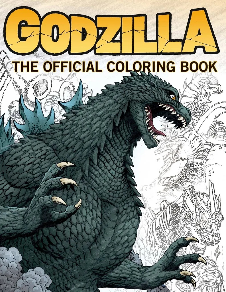 GODZILLA OFFICIAL COLORING BOOK