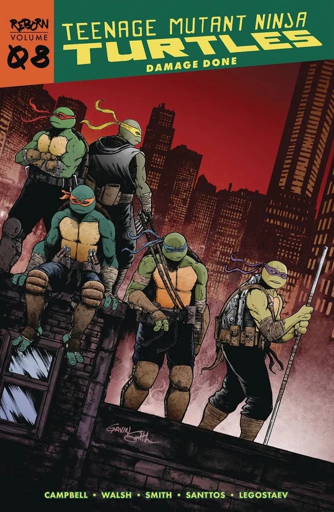 TEENAGE MUTANT NINJA TURTLES REBORN 8