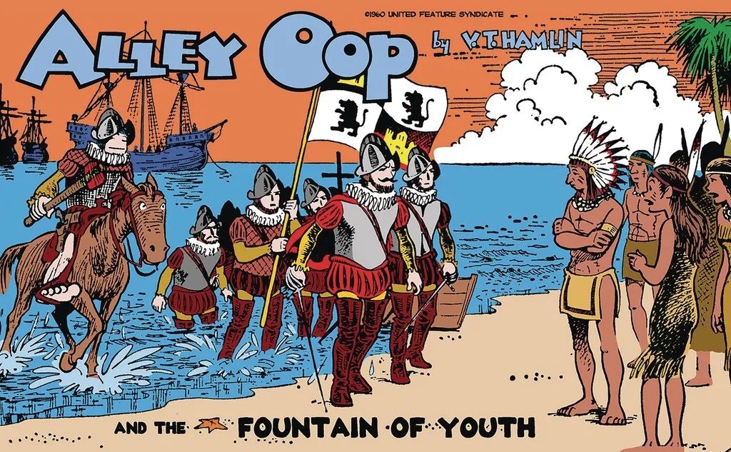 ALLEY OOP AND THE FOUNTAIN OF YOUTH