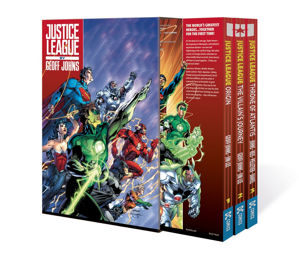 JUSTICE LEAGUE BY GEOFF JOHNS BOX SET 1