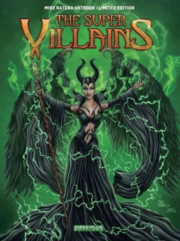 Art book:  Super Villains Limited  edition