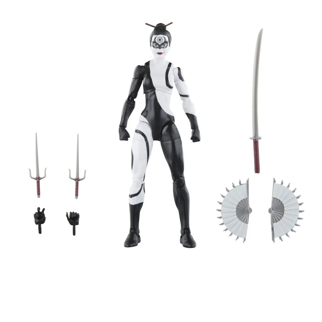 MARVEL LEGENDS - KNIGHTS - LADY BULLSEYE 6 INCH ACTION FIGURE