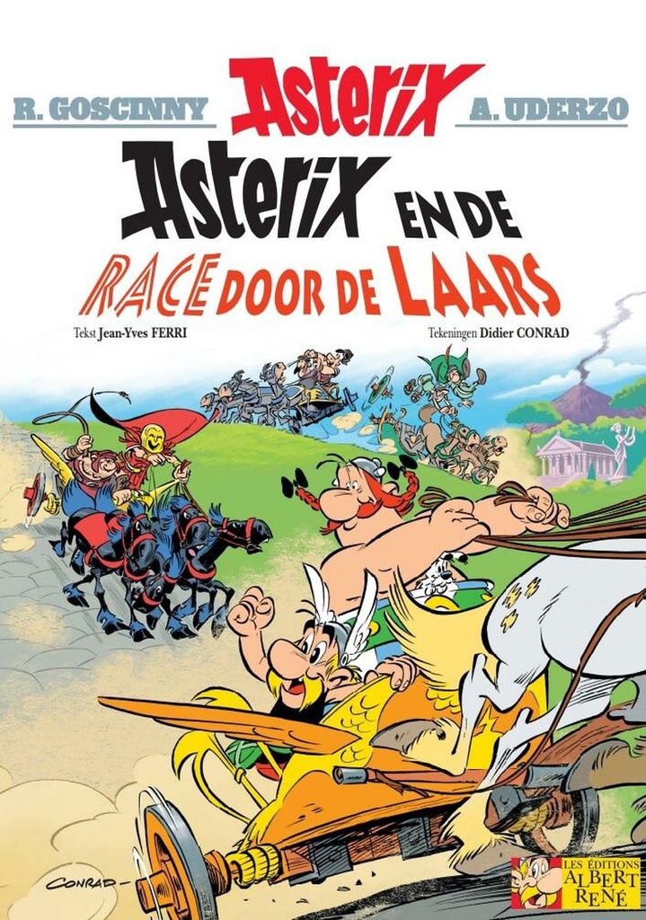 Asterix 37 en de Race Door de Laars