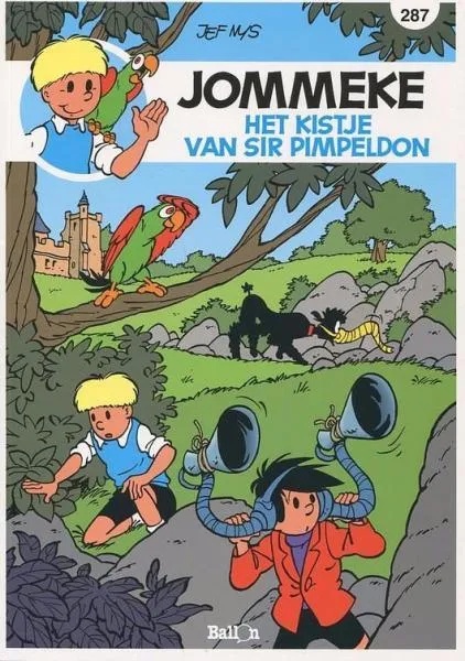 Jommeke 287 Het Kistje van Sir Pimpeldon