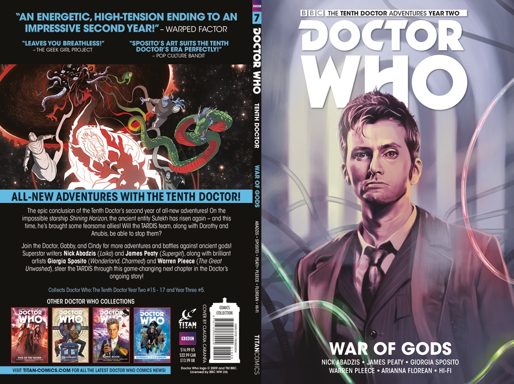 DOCTOR WHO 10TH 7 WAR OF GODS