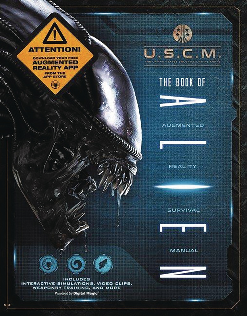 BOOK OF ALIEN AUGMENTED REALITY SURVIVAL MANUAL