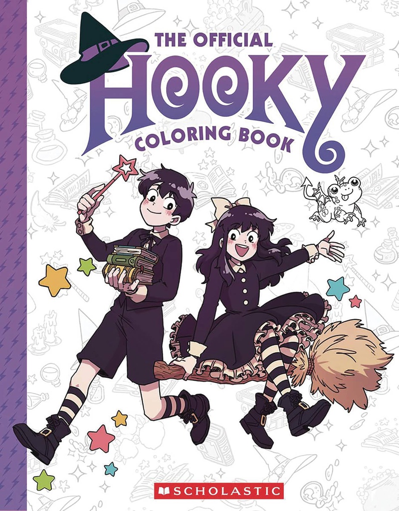 HOOKY OFFICIAL COLORING BOOK
