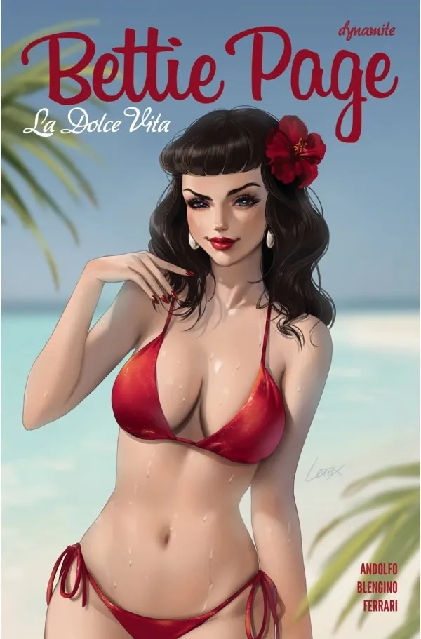 BETTIE PAGE LA DOLCE VITA