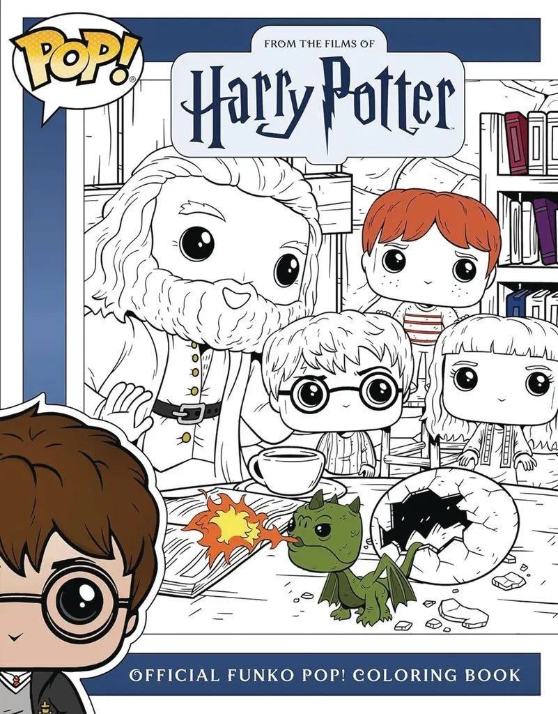 OFFICIAL FUNKO POP HARRY POTTER COLORING BOOK