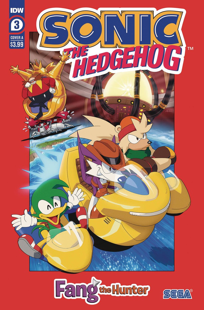 SONIC THE HEDGEHOG IDW COLLECTION 4