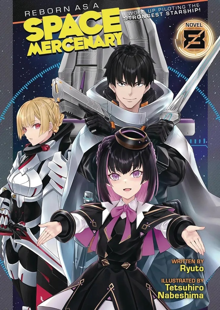 REBORN AS A SPACE MERCENARY LIGHT NOVEL 8