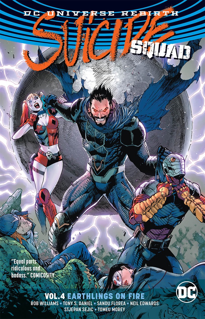 SUICIDE SQUAD 4 EARTHLINGS ON FIRE (REBIRTH)