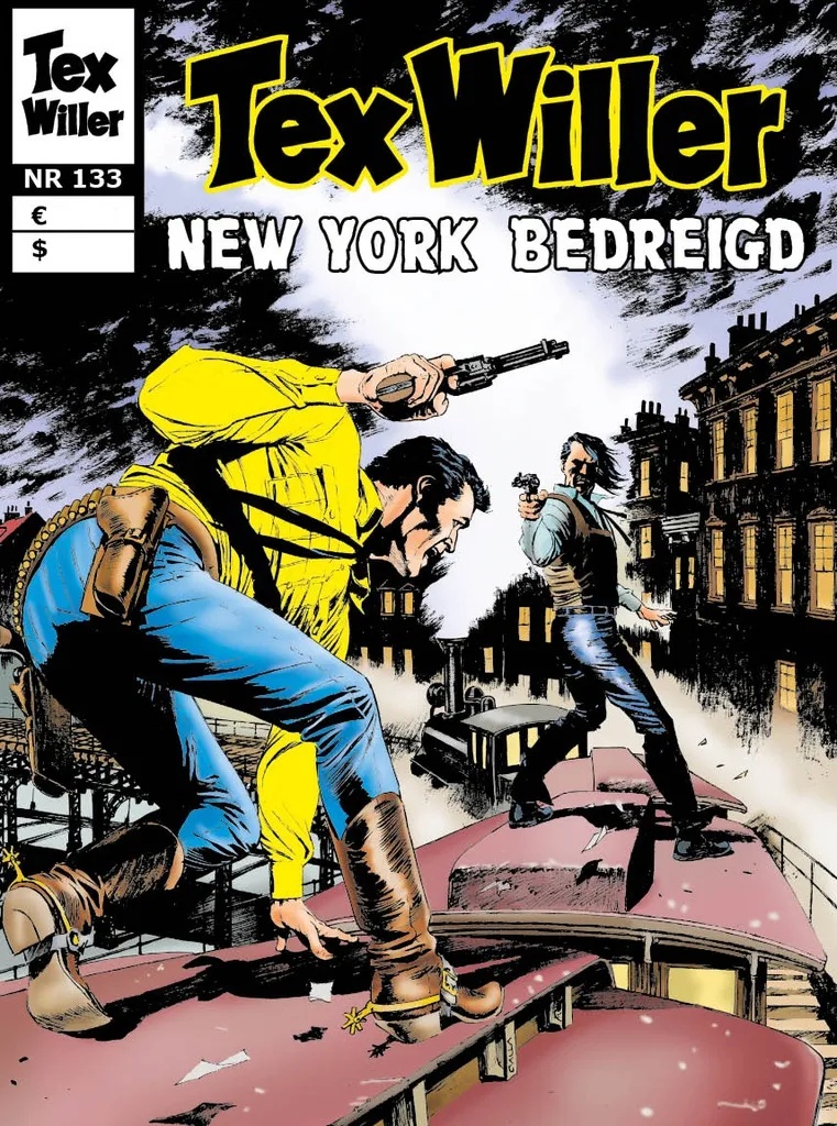 Tex Willer Pocket 133 New York bedreigd!