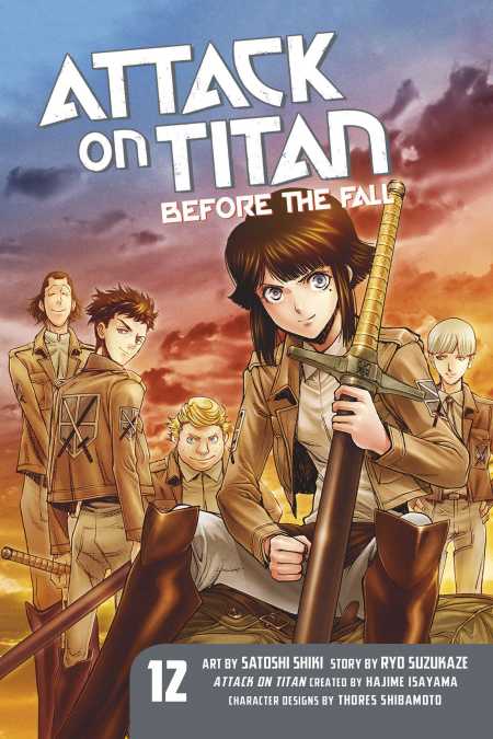 ATTACK ON TITAN BEFORE THE FALL 12