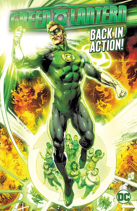 GREEN LANTERN (2023) 1 BACK IN ACTION DIRECT MARKET EXCLUSIVE IVAN REIS VARIANT COVER