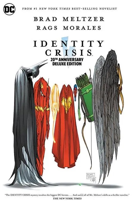 IDENTITY CRISIS 20TH ANNIVERSARY DELUXE EDITION BOOK MARKET MICHAEL TURNER COVER