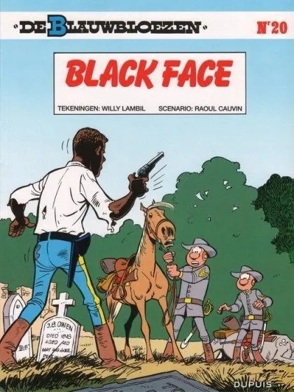 Blauwbloezen 20 Black face