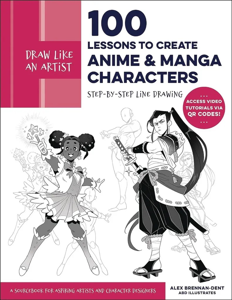 DRAW LIKE ARTIST LESSONS CREATE ANIME MANGA CHARACTERS