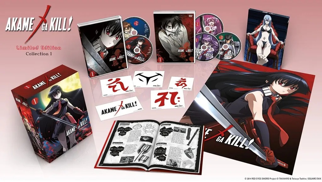 AKAME GA KILL Collector's Edition Blu-ray