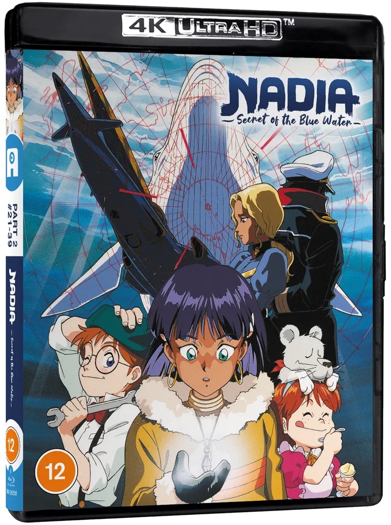 NADIA Secret of the Blue Water Part 2 4k UHD Blu-ray