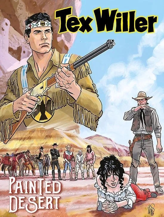 Tex Willer (kleur) 4 Painted Desert