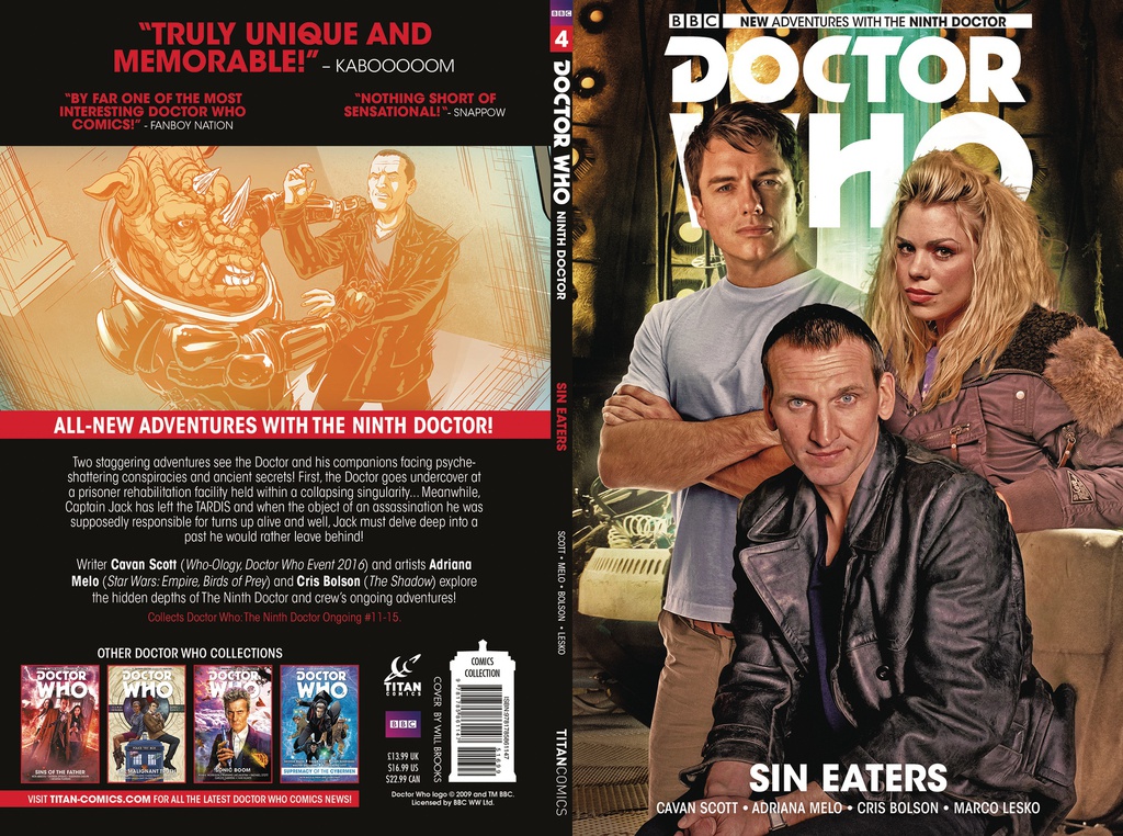 DOCTOR WHO 9TH 4 SIN EATERS