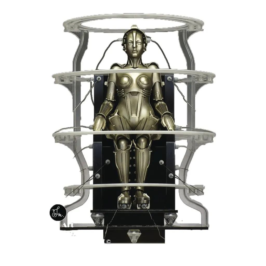 METROPOLIS MASCHINENMENSCH SEATED 1/8 PLASTIC MODEL KIT