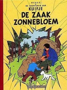 Kuifje Facsimile Kleur 18 De zaak zonnebloem