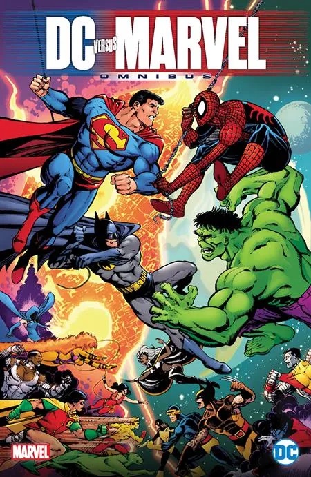 DC VERSUS MARVEL OMNIBUS GEORGE PEREZ CVR