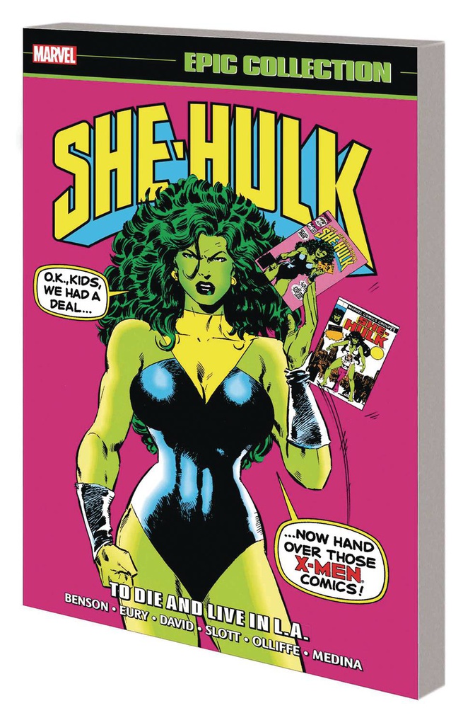 SHE-HULK EPIC COLLECT 6 TO DIE AND LIVE IN LA