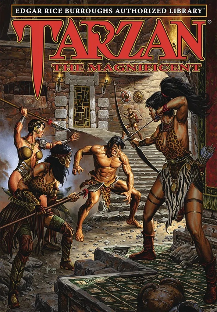 ERB AUTH LIB TARZAN 21 TARZAN THE MAGNIFICENT