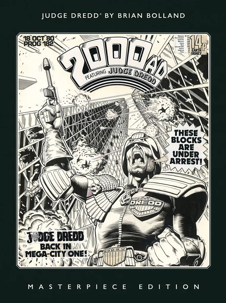 JUDGE DREDD BY BRIAN BOLLAND: MASTERPIECE ED