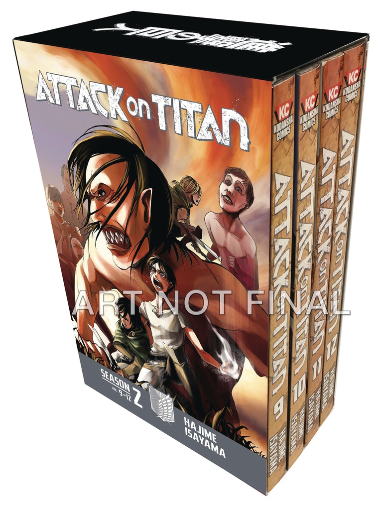 ATTACK ON TITAN SEASON TWO BOX SET 1