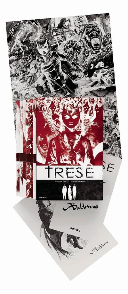 TRESE BOX SET VOL 01- 06 SIGNED & SKETCH