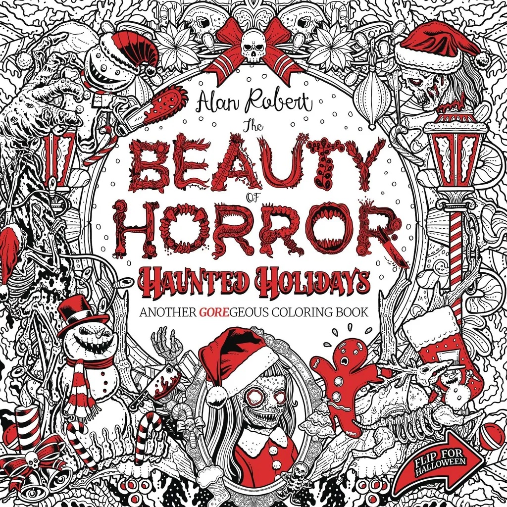 BEAUTY OF HORROR HAUNTED HOLIDAYS COLORING BOOK