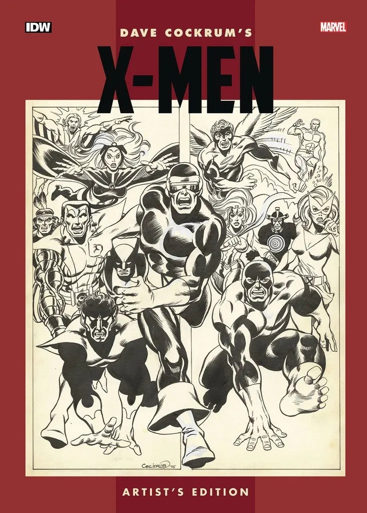 DAVE COCKRUMS XMEN ARTISTS ED