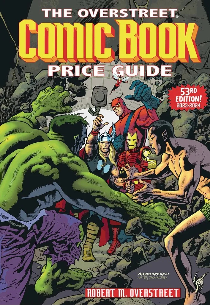 OVERSTREET COMIC BK PG 53 AVENGERS