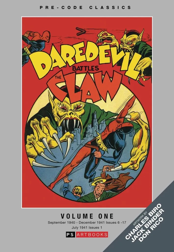 PRE CODE CLASSICS DAREDEVIL COMICS 1