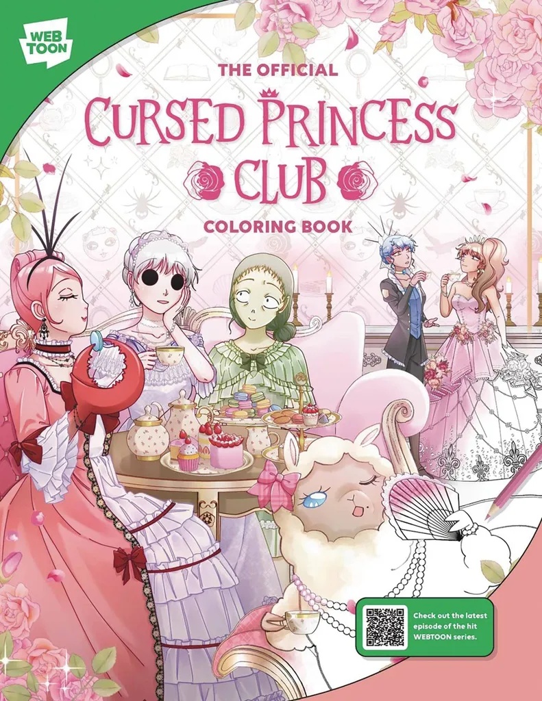 OFFICIAL CURSED PRINCESS CLUB COLORING BOOK