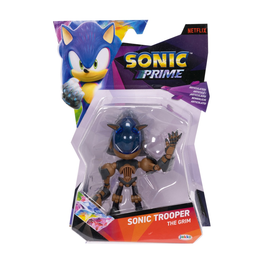 SONIC PRIME - WAVE 4 - SONIC TROOPER (THE GRIM) 5 INCH ACTION FIGURE