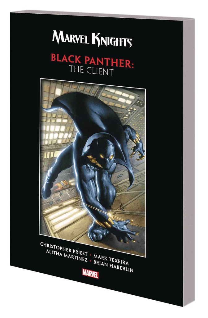 MARVEL KNIGHTS BLACK PANTHER BY PRIEST & TEXEIRA CLIENT