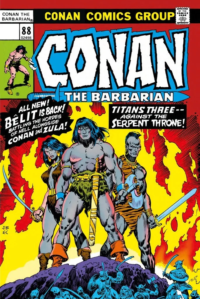 CONAN BARBARIAN ORIG OMNIBUS REG 4