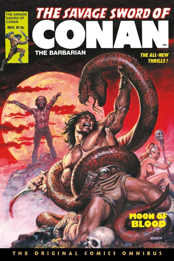 SAVAGE SWORD OF CONAN ORIG OMNIBUS REG 4