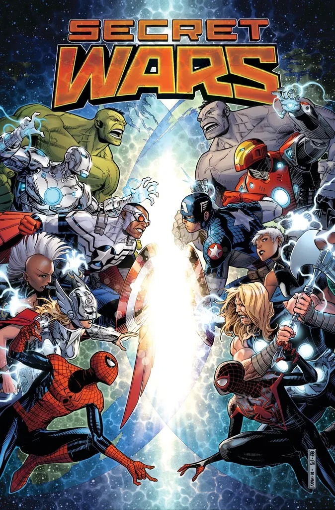 SECRET WARS BY JONATHAN HICKMAN OMNIBUS DM VAR