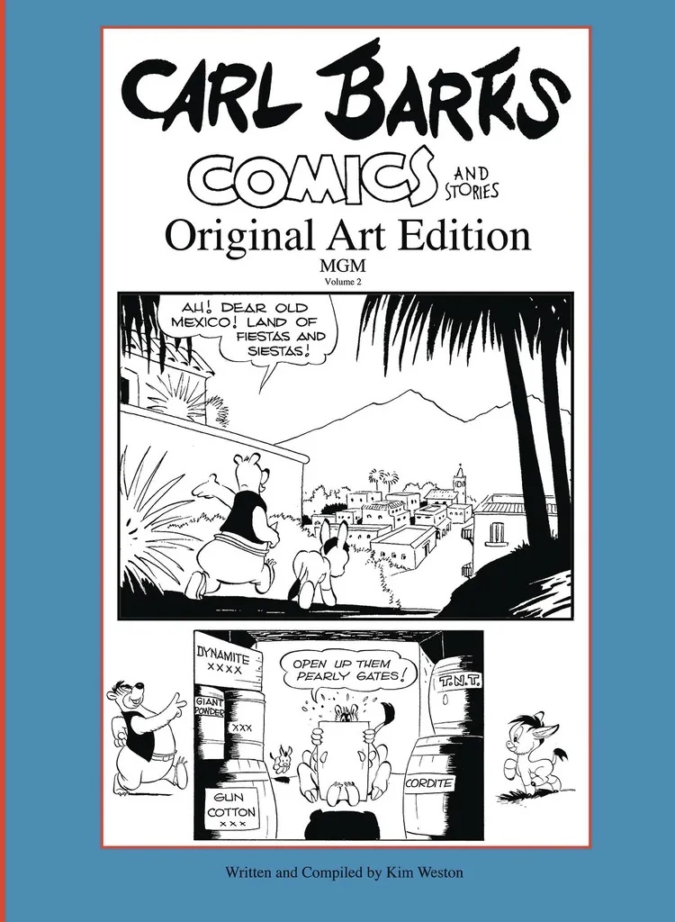 CARL BARKS COMIC & STORIES ORIG ART ED MGM 2